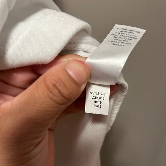 Athleta Sedona Sweatshirt‎ Dress Size Large White New - Picture 6 of 7